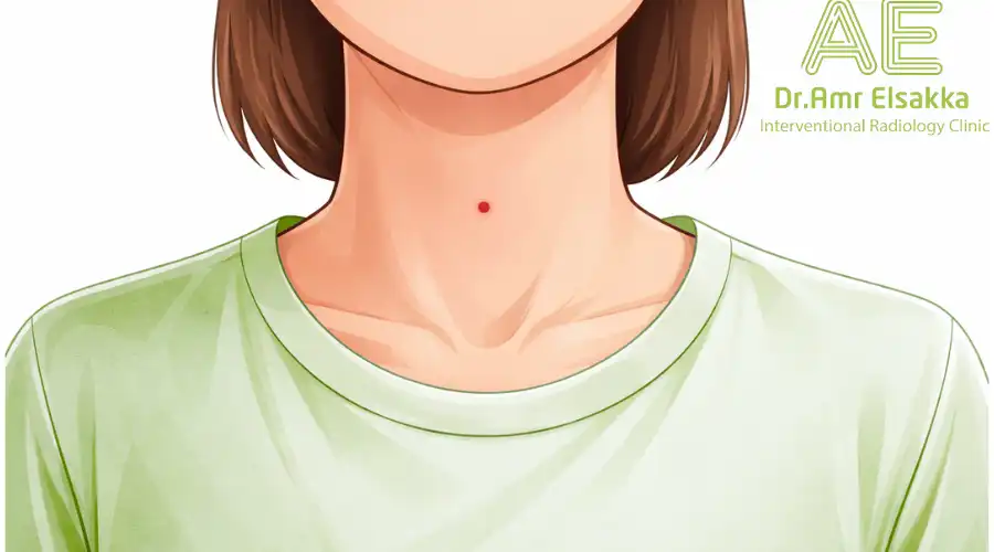 شكل الرقبة بعد عملية الغدة الدرقية